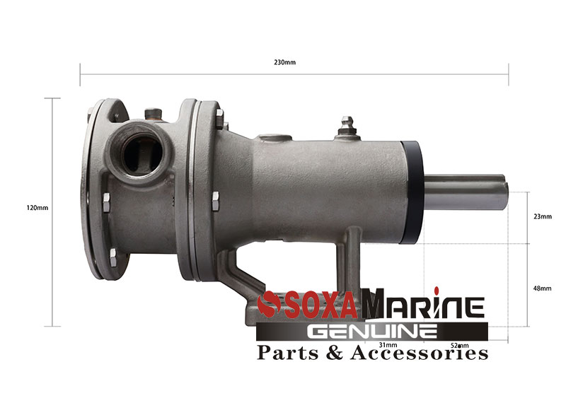 SOXA-1高性能多功能大流量自吸橡膠柔性葉輪泵